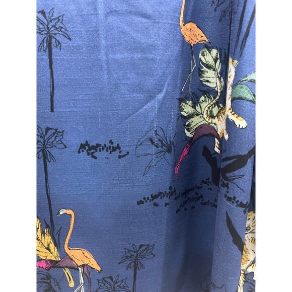 Pietro Brunelli High Ruffle Collard Printed Button Down Sz XS - Picture 7 of 7